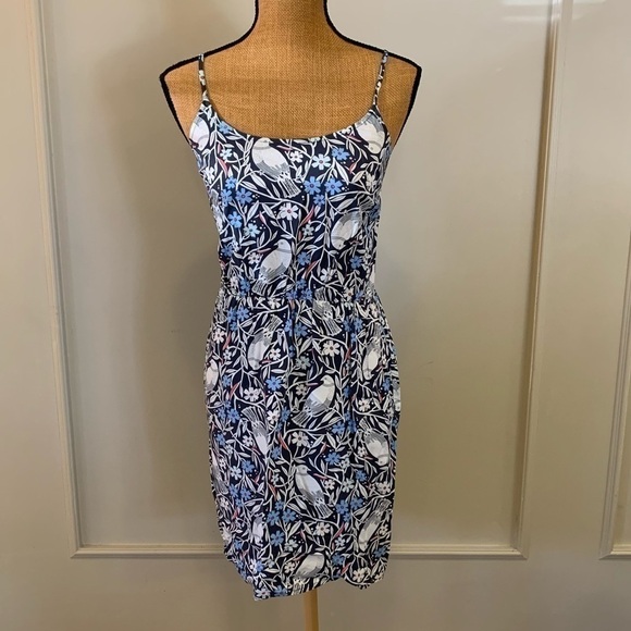 Old Navy Dresses & Skirts - Old Navy Floral Bird Print Sundress Womens XS Mini Dress Adjustable Straps